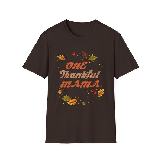 One Thankful Mama Unisex Softstyle T-Shirt