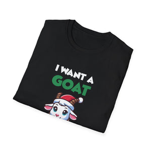 Christmas Goat Goats for All Christmas Goats Unisex T-Shirt
