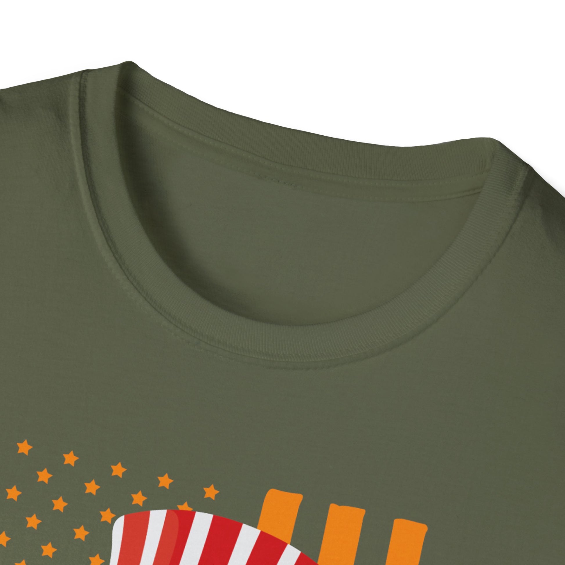 Patriotic Jack-O'-Lantern T-Shirt — American Flag Halloween Tee