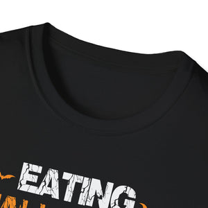 Halloween Candy Pumpkin T-Shirt — 'Eating Halloween Candy for 2' Maternity Tee