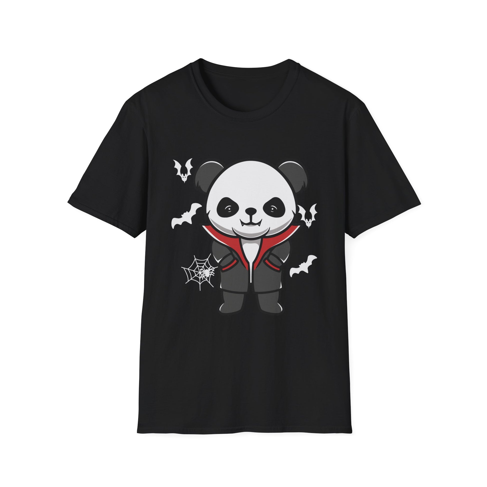 Panda Halloween Sweet Devil Costume Pandas Halloween TeeUnisex Softstyle T-Shirt