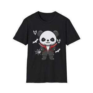 Panda Halloween Sweet Devil Costume Pandas Halloween TeeUnisex Softstyle T-Shirt