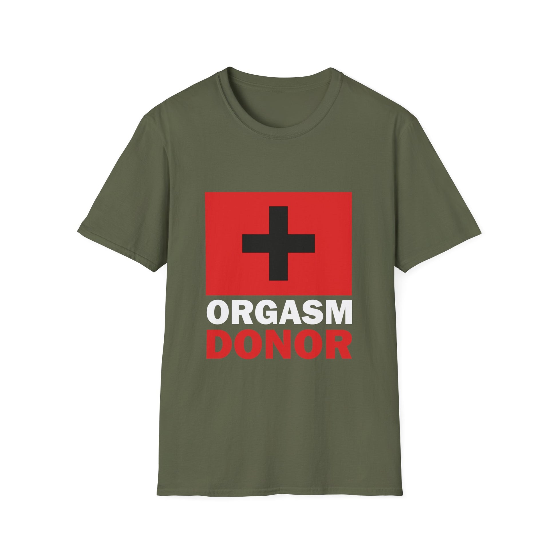 Orgasm Donor Funny Lazy Halloween Costume T-Shirt