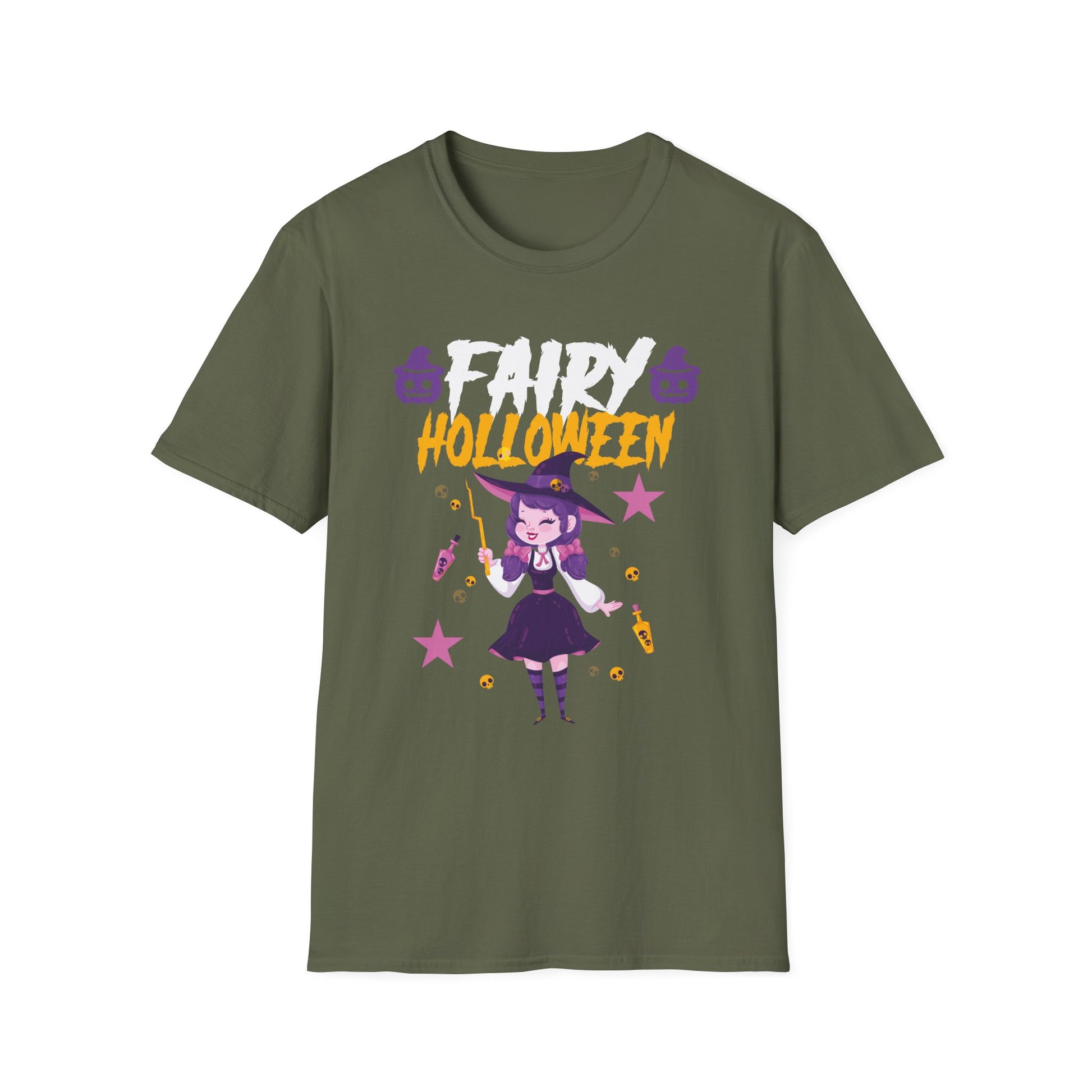 Fairy Halloween for Women - Witch Fairy Halloween Tee Unisex Softstyle T-Shirt