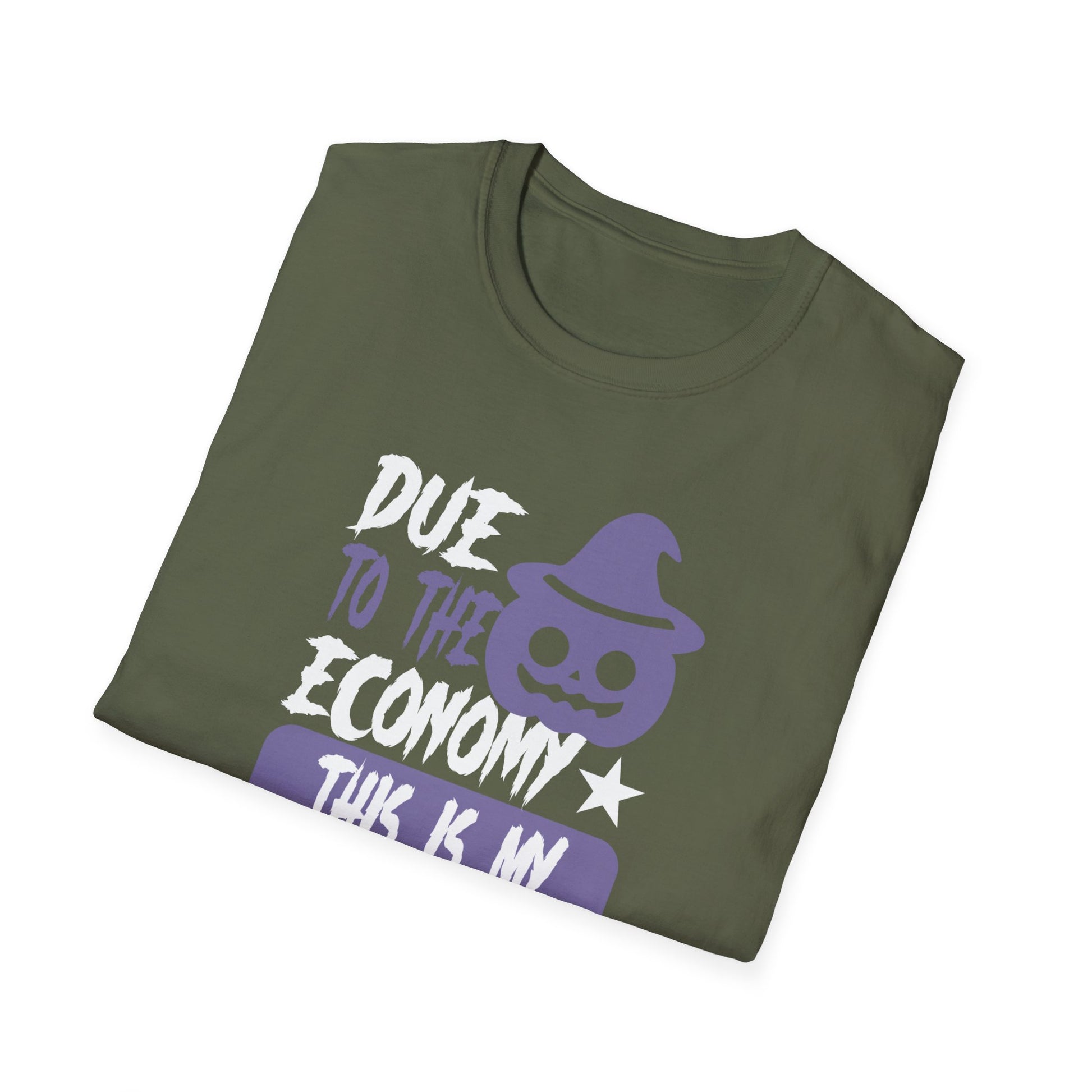 Due To The Economy This Is My Halloween Costume Halloween Tee