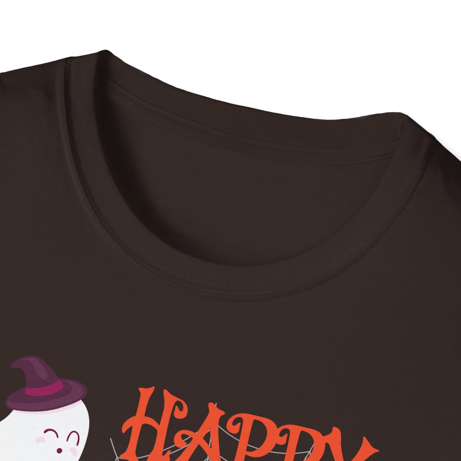 Halloween Birthday T-Shirt – "Happy Halloween and Yes It’s My Birthday" Ghost Tee