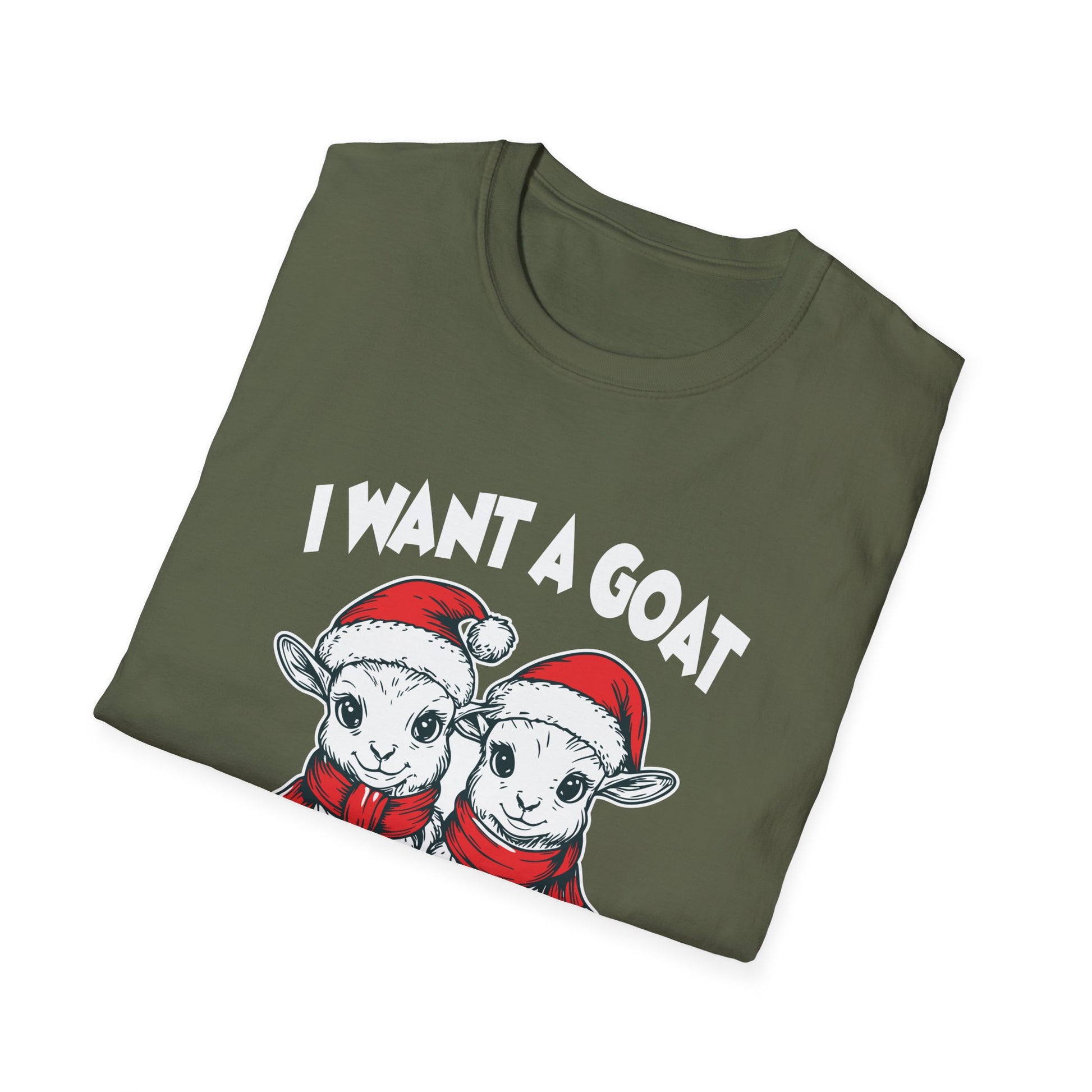 Christmas Goat Goats for All Christmas Goats Unisex T-Shirt