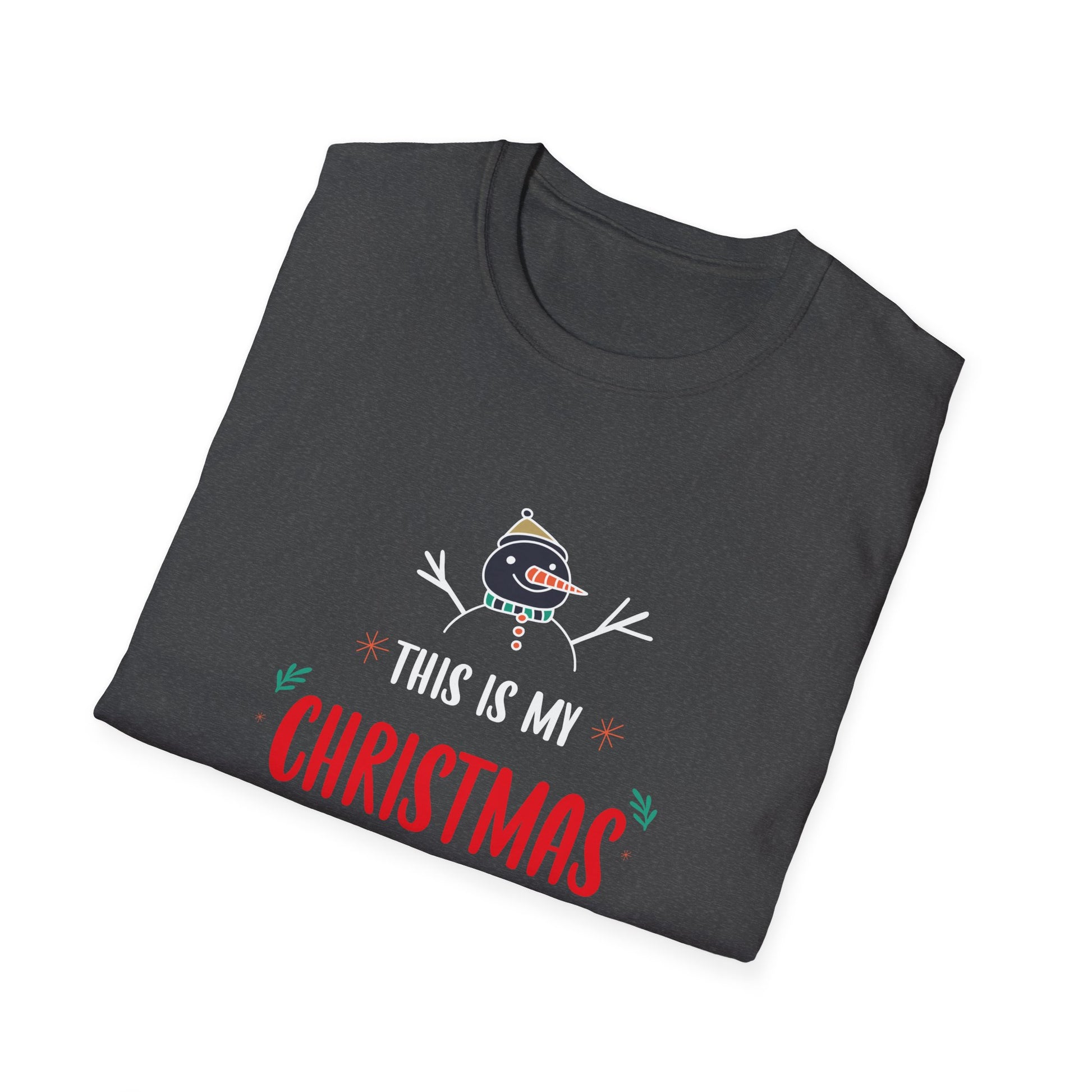 Christmas Pajama T-Shirt — "This Is My Christmas Pajama Shirt" Holiday Tee