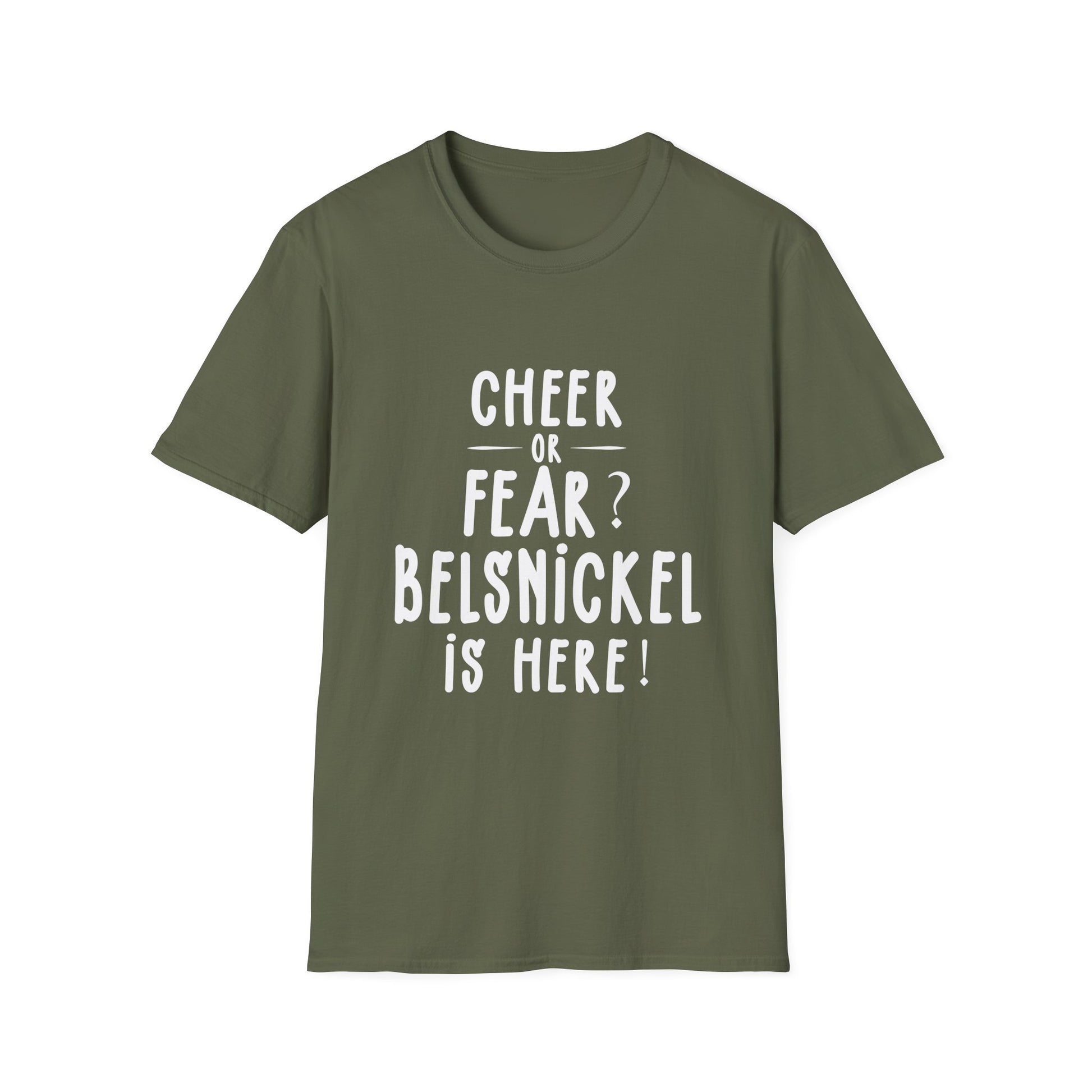 Belsnickel Christmas Cheer or Fear Belsnickel Is Here Xmas Unisex T-Shirt