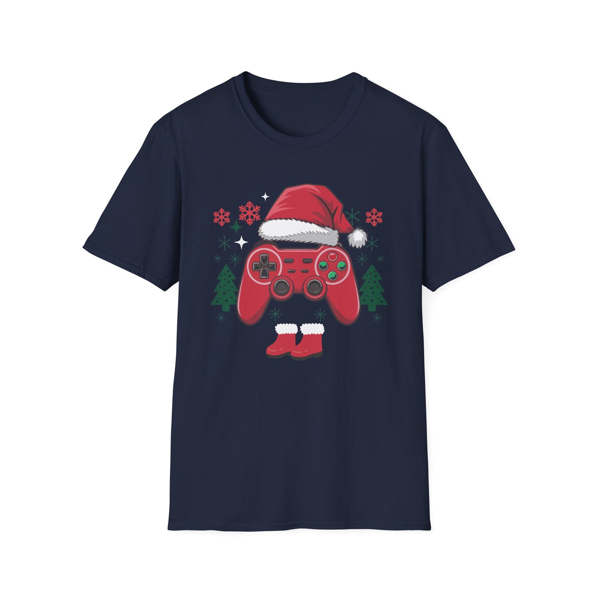 Christmas Gamer T-Shirt — Santa Controller Holiday Tee