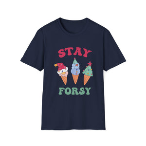 Christmas In July Stay Frosty Summer Hawaiian Christmas Unisex T-Shirt