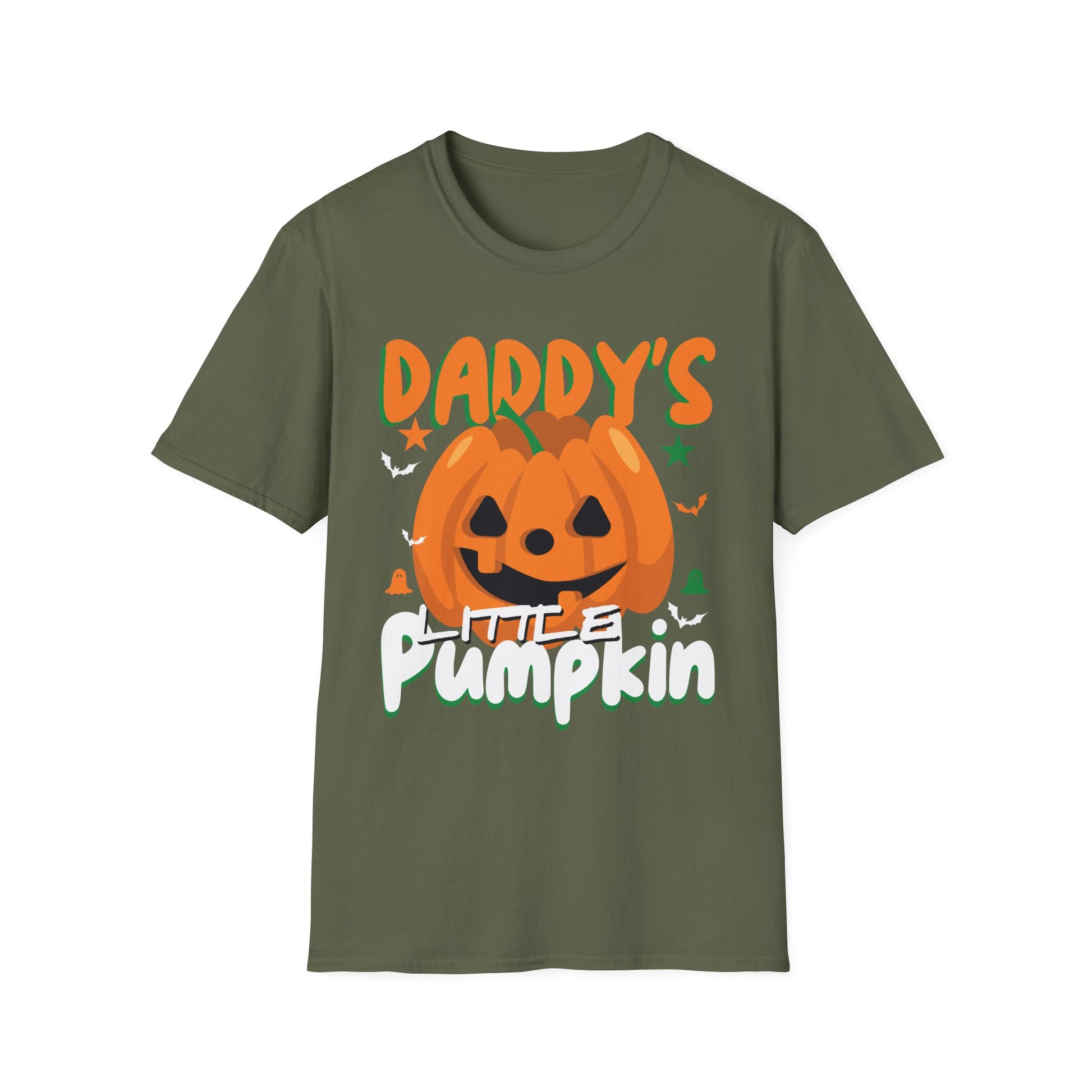 Daddy's Little Pumpkin T-Shirt — Cute Halloween Kid Pumpkin Tee