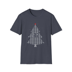 Funny Pi Christmas Tree Math T-Shirt Unisex T-Shirt