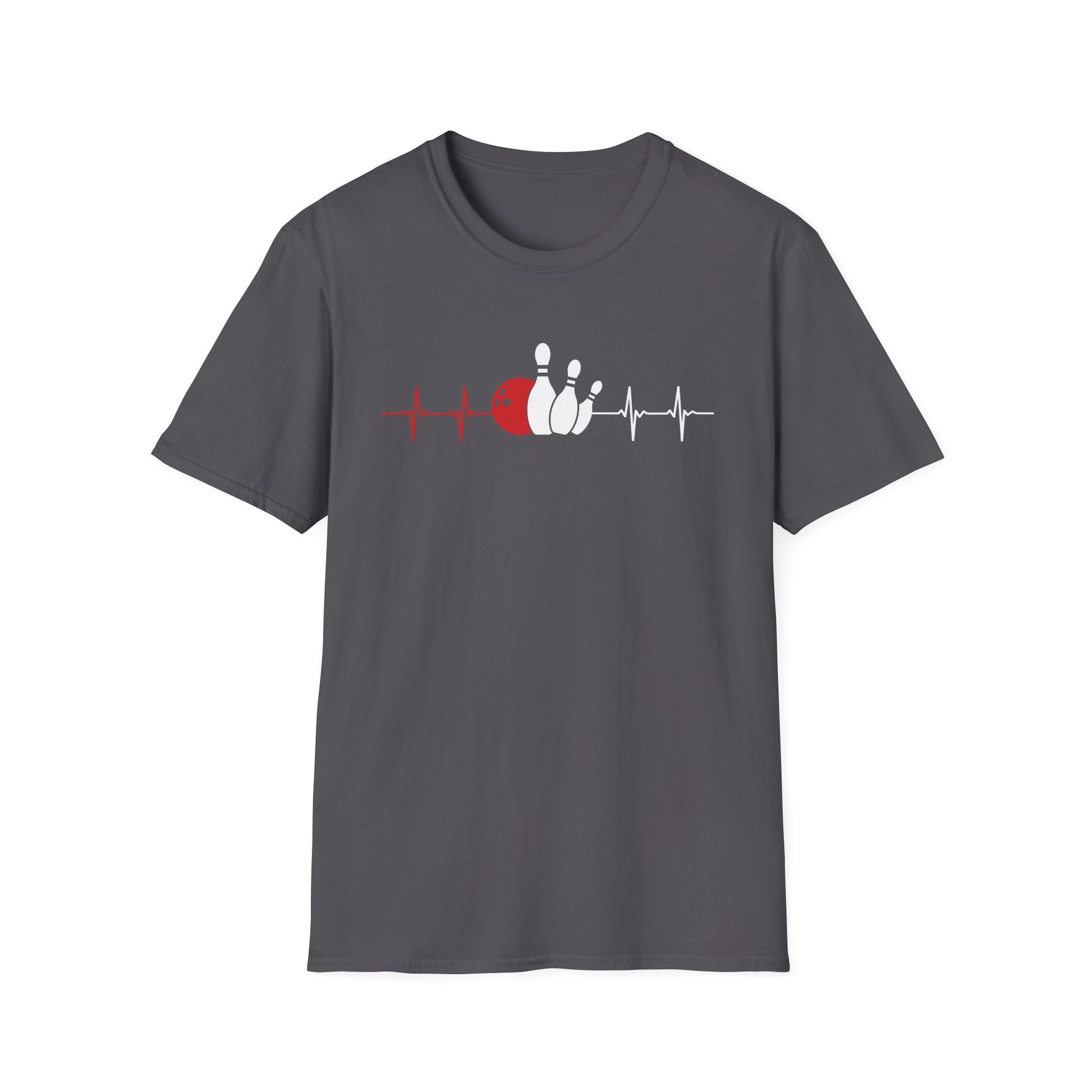 Heartbeat Bowling ECG Pulse Bowling Ball Bowler Unisex T-Shirt
