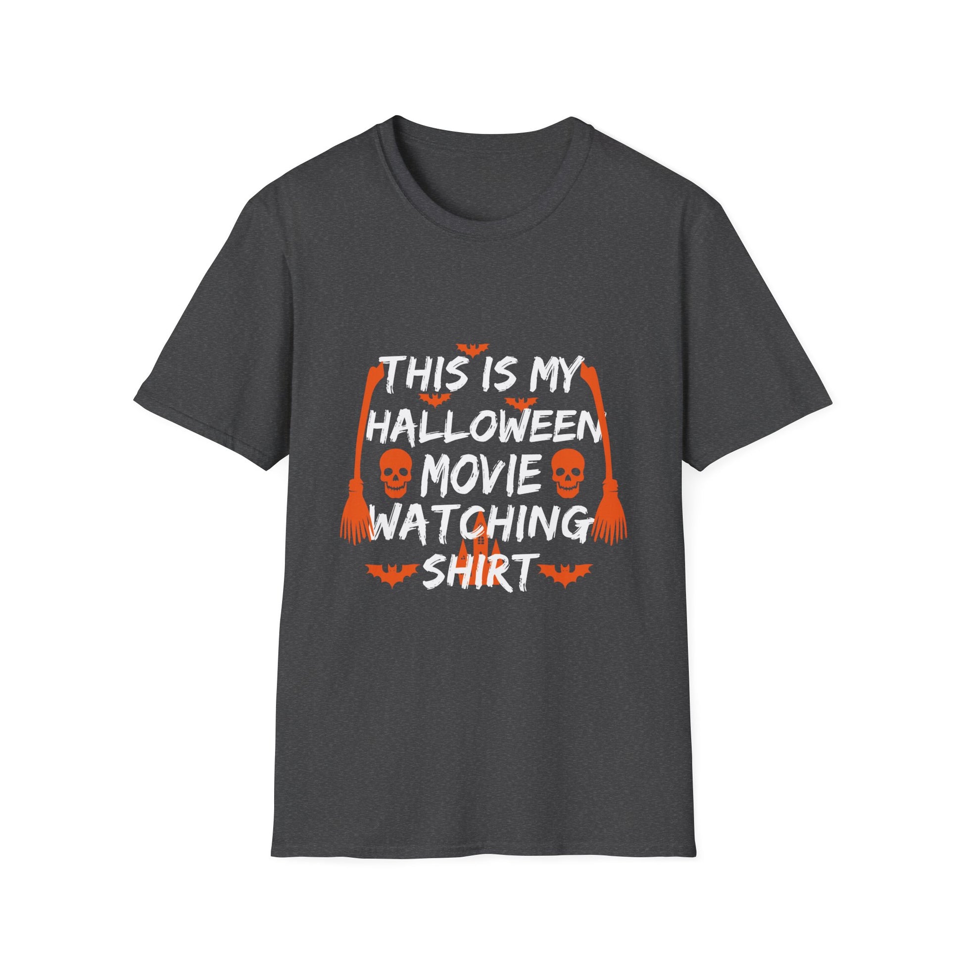 Halloween Movie Watching T-Shirt — "This Is My Halloween Movie Watching Shirt"