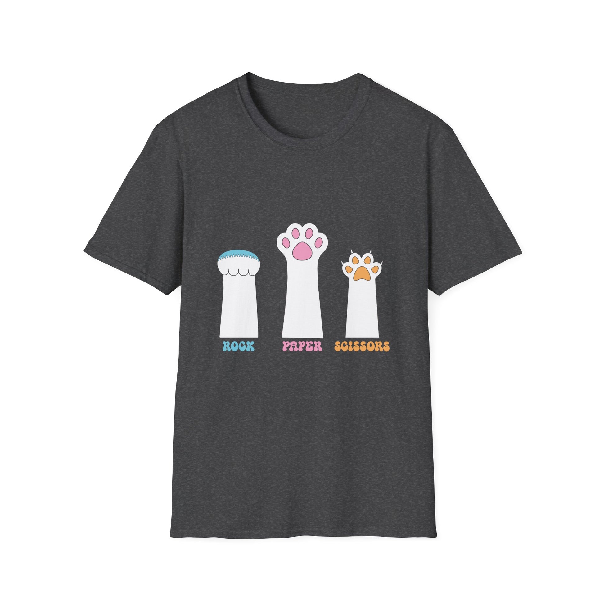 Cat Paws Rock Paper Scissors T-Shirt