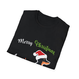 Dachshund Christmas T-Shirt — Merry Christmas Sausage Dog Tee