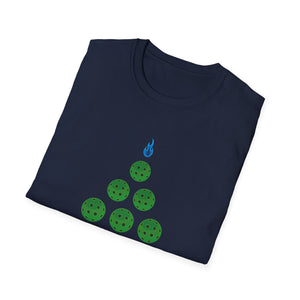 Joy Bowling Holiday T-Shirt — Bowling Ball Christmas Tree Tee