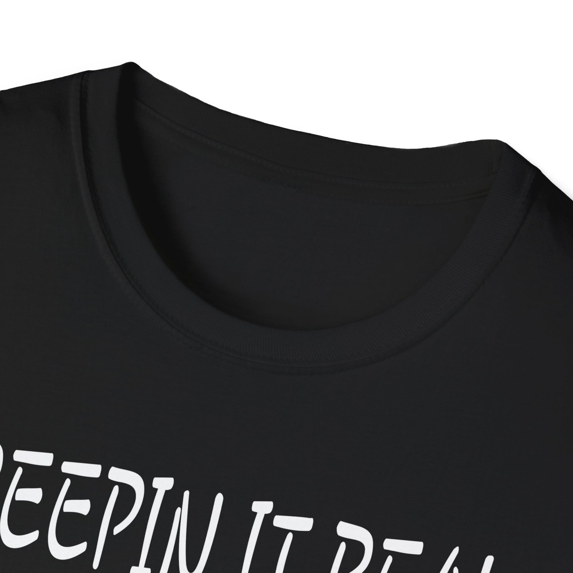 Creepin It Real_ Halloween Costume_ Halloween Pun TeeUnisex Softstyle T-Shirt