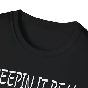 Creepin It Real_ Halloween Costume_ Halloween Pun TeeUnisex Softstyle T-Shirt