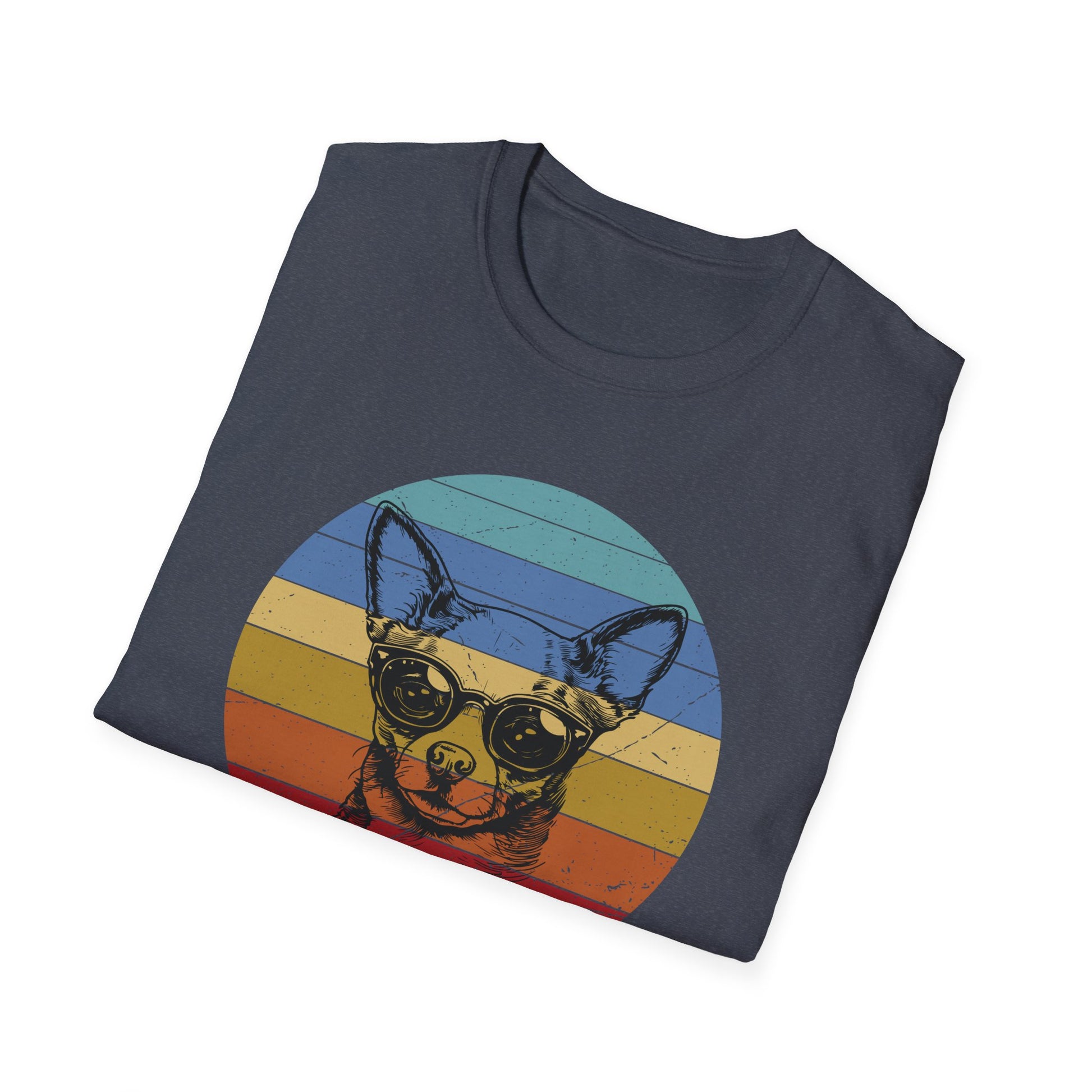 Vintage Chihuahua Mom Dog Lovers Mother's Day Unisex T-Shirt