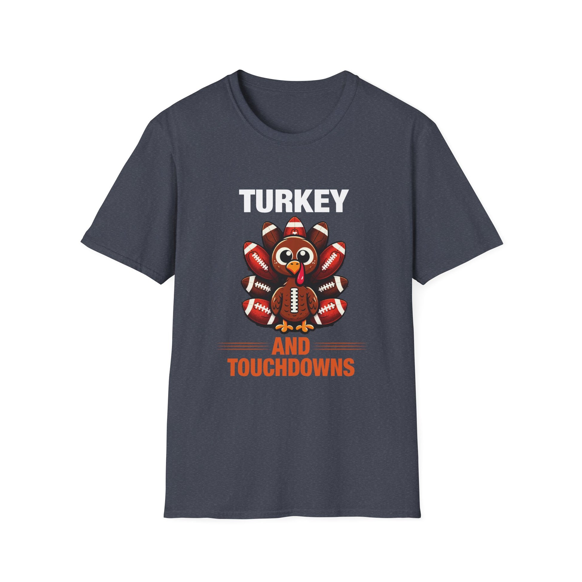 Turkey Moo Funny Thanksgiving Unisex Softstyle T-Shirt