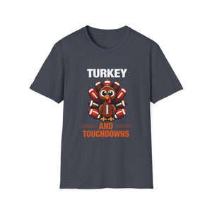 Turkey Moo Funny Thanksgiving Unisex Softstyle T-Shirt