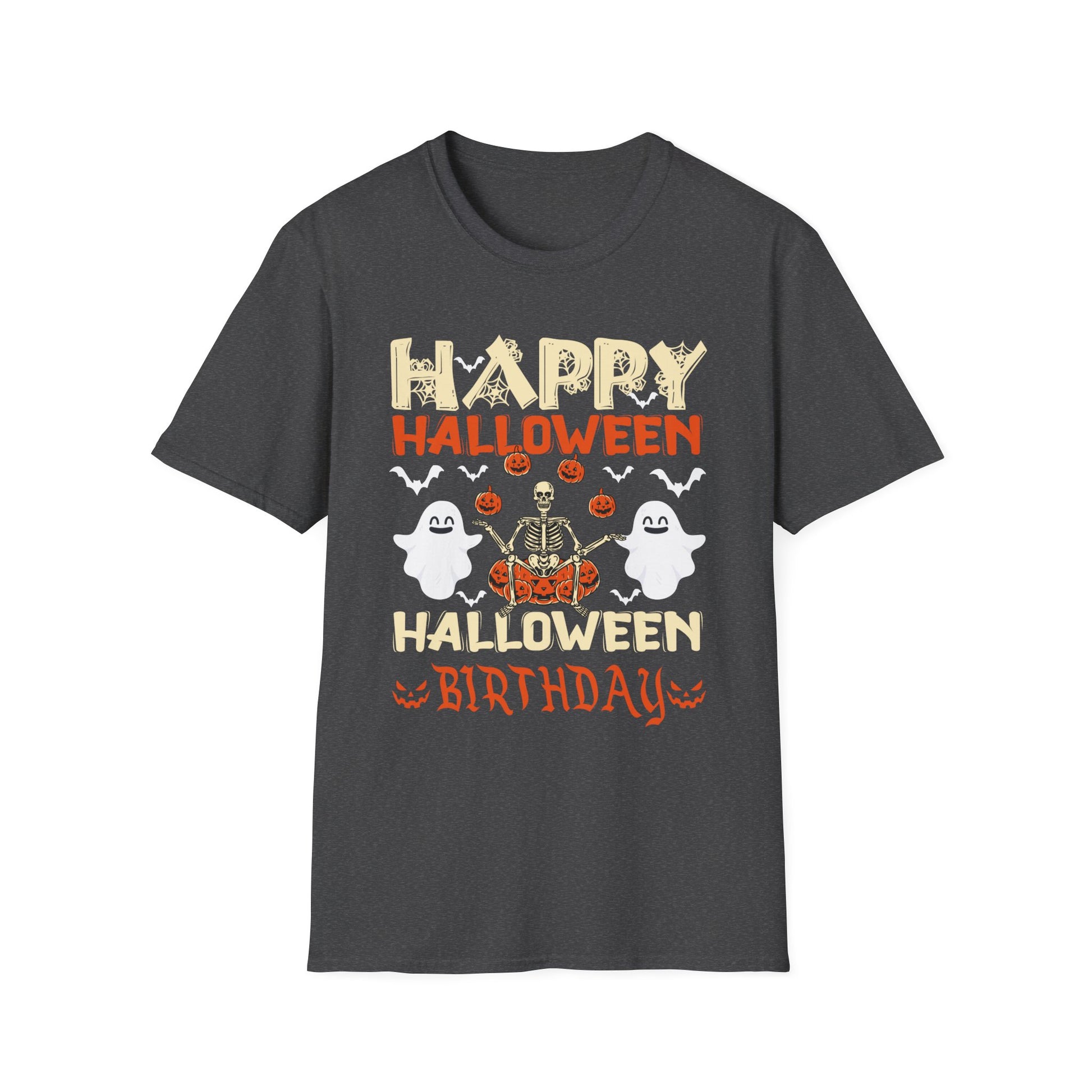 Happy Halloween Birthday kids Yes Its My Birthday Halloween TeeUnisex Softstyle T-Shirt