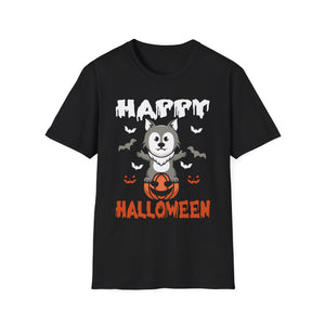 Happy Halloween Scary Pumpkin Halloween Costume Ghost TeeUnisex Softstyle T-Shirt