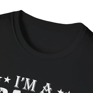 I'm A Grandpa And Veteran Vintage Fathers Day Memorial Day Unisex T-Shirt