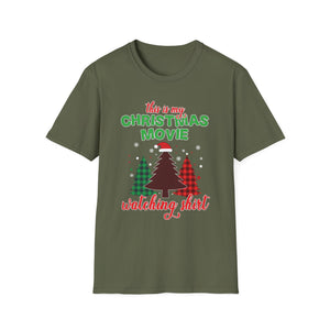 Tapir Christmas Tree Christmas Animal Gifts Unisex Softstyle T-Shirt