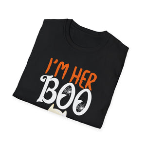 I'M Her Boo - Halloween Costume - Halloween Tee Unisex Softstyle T-Shirt