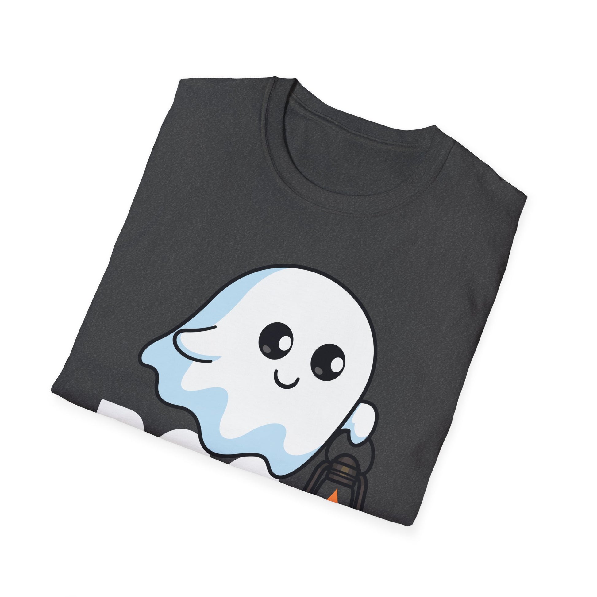 Halloween Ghost T-Shirt — Cute “Boo” Lantern Tee