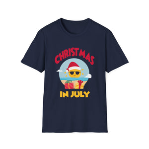 Christmas In July Funny Summer Christmas Unisex T-Shirt
