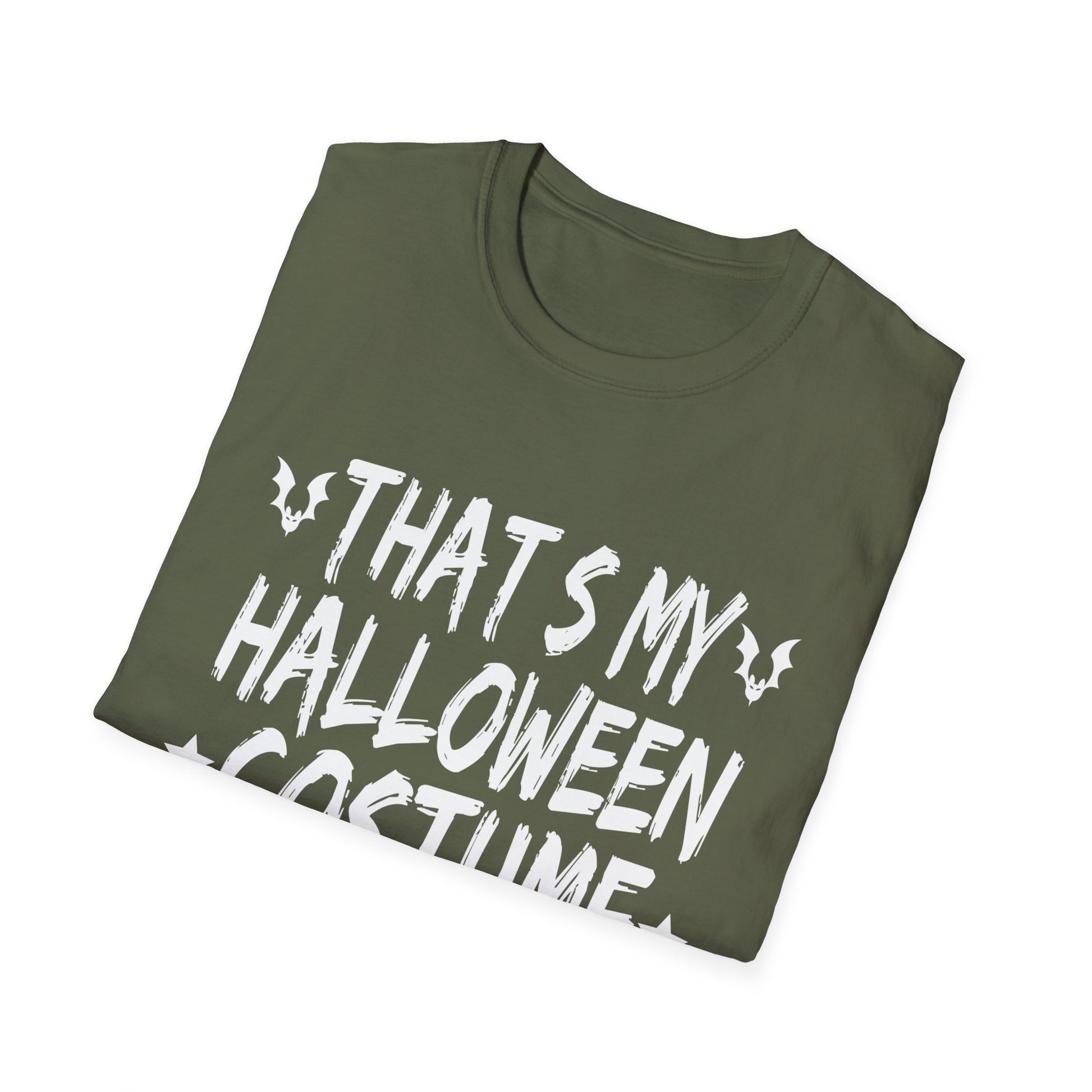 Halloween Costume T-Shirt — “That’s My Halloween Costume, The End” Funny Graphic Tee