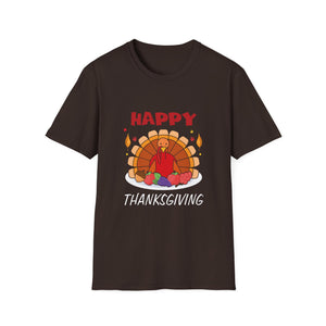 Thanksgiving Turkey T-Shirt — Happy Thanksgiving Holiday Tee  Unisex T-Shirt