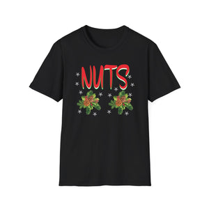 Chest Nuts Christmas1 Funny Couples Christmas Chestnuts Unisex T-Shirt