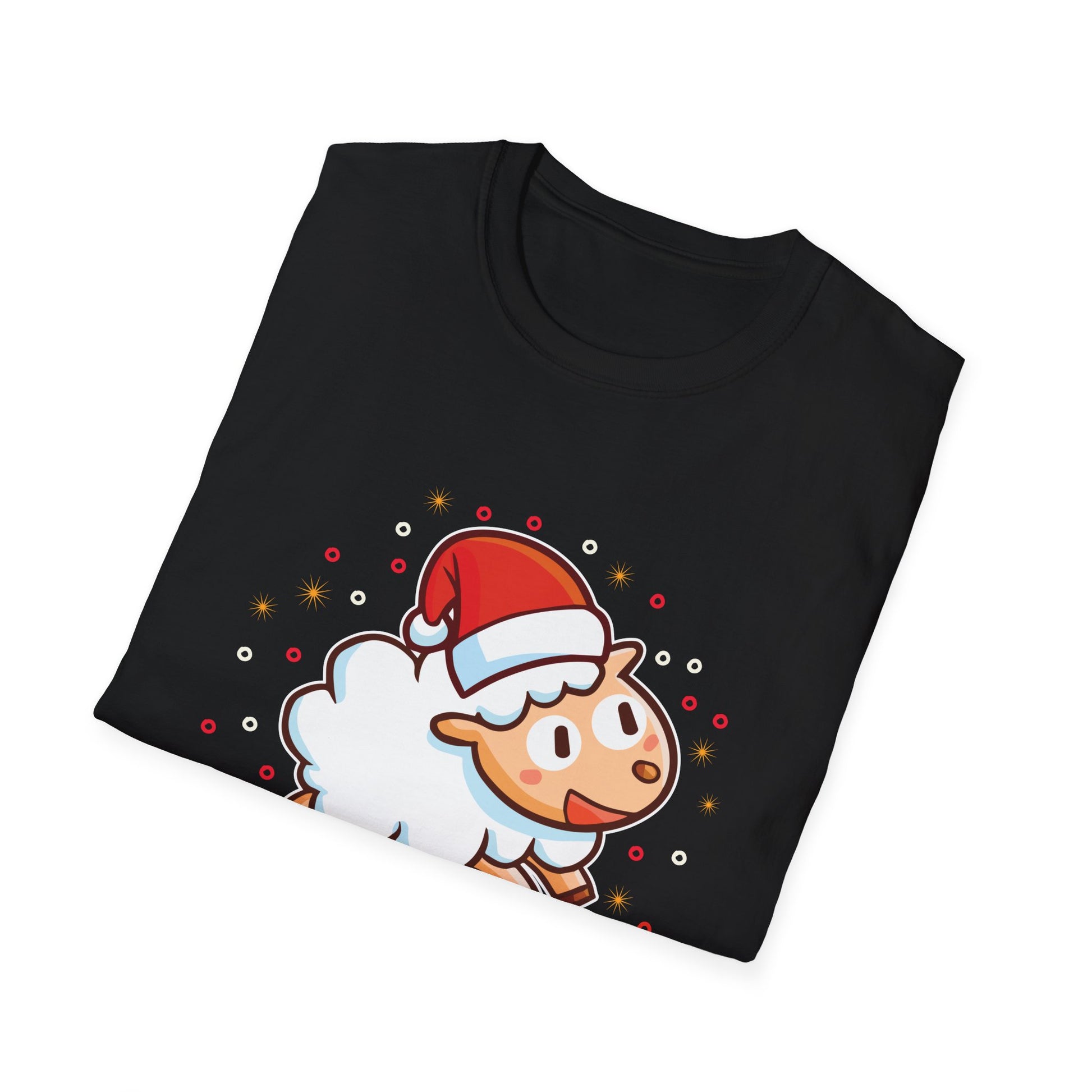 Christmas Sheep T-Shirt – "Mährry Christmas" Cute Santa Lamb Holiday Tee