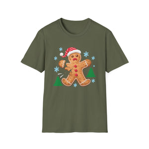 Gingerbread Cookie Christmas T-Shirt — Festive Holiday Baking Tee