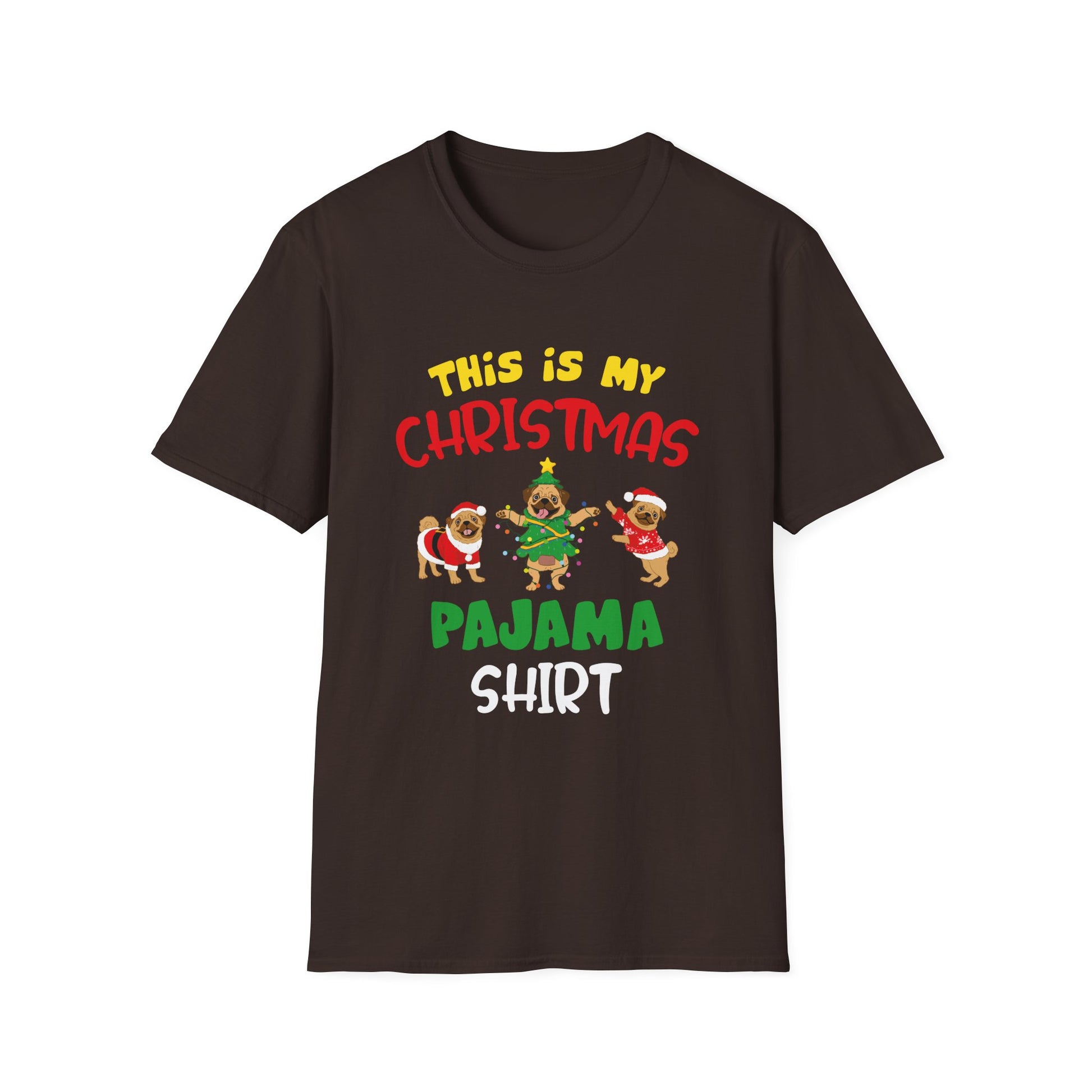 Christmas Pajama Shirt T-Shirt – “This Is My Christmas Pajama Shirt” Holiday Tee