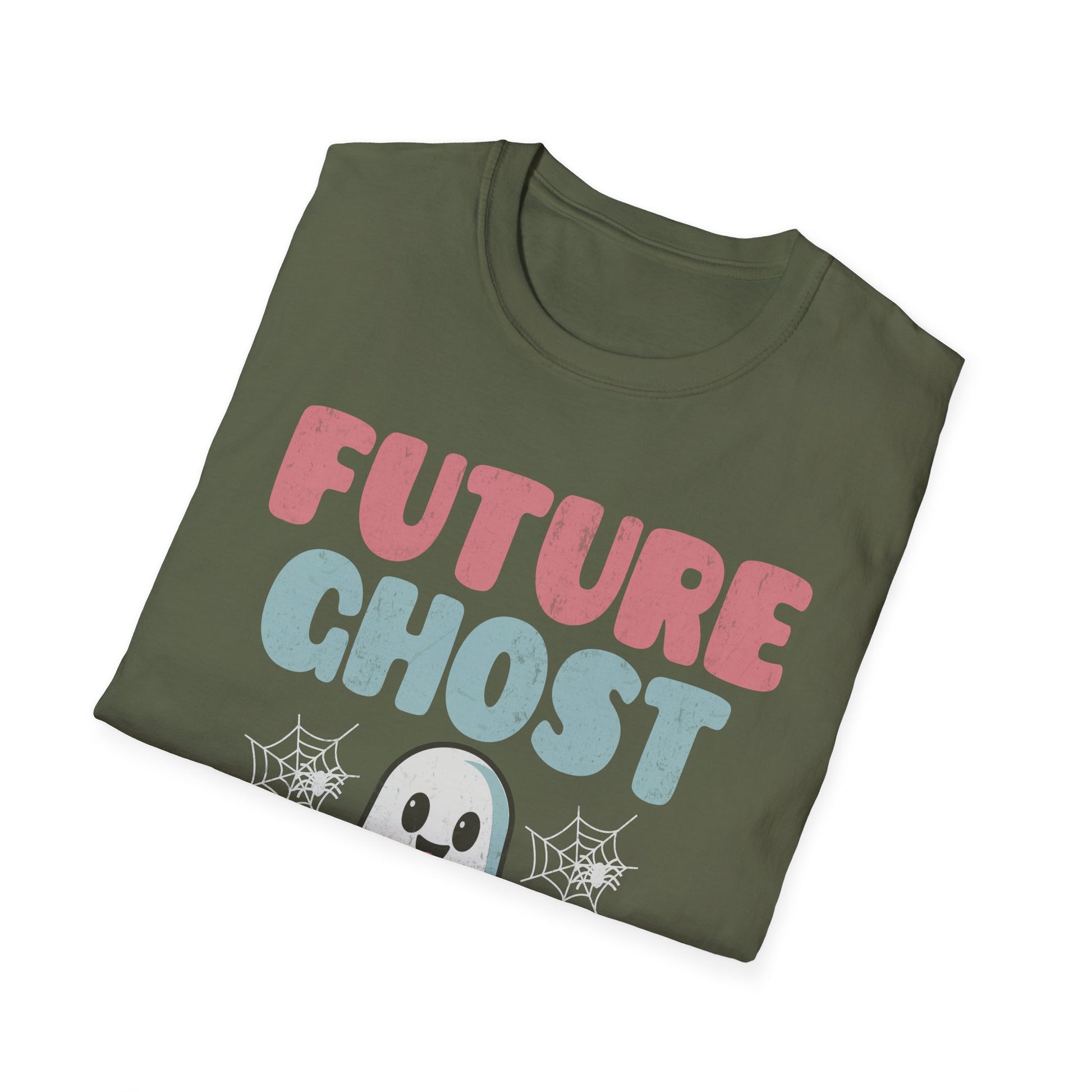 Future Ghost T-Shirt — Cute Halloween Ghost Tee for Kids & Teens