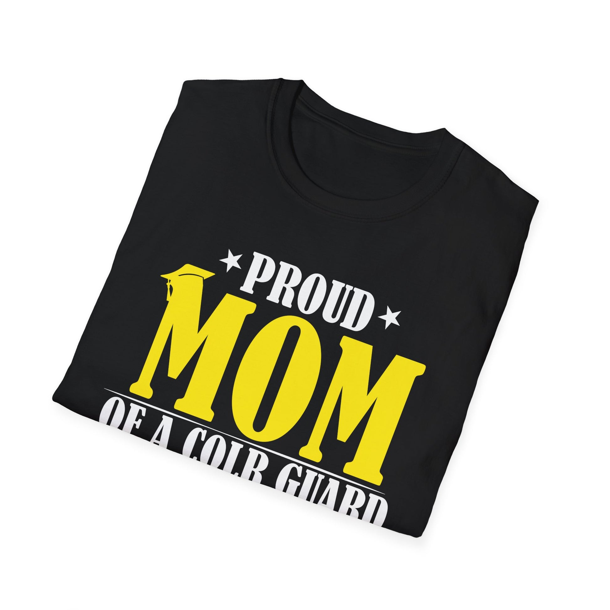 Color Guard Senior Mom Class of 2025 Graduation funny Mom Unisex T-Shirt