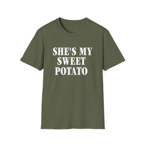 She's My Sweet Potato T-Shirt — Cute Couples/Family Matching Tee