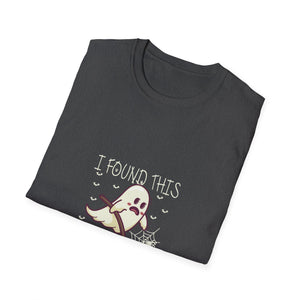 I Found This Humerus Bone Joke Funny Halloween Halloween TeeUnisex Softstyle T-Shirt