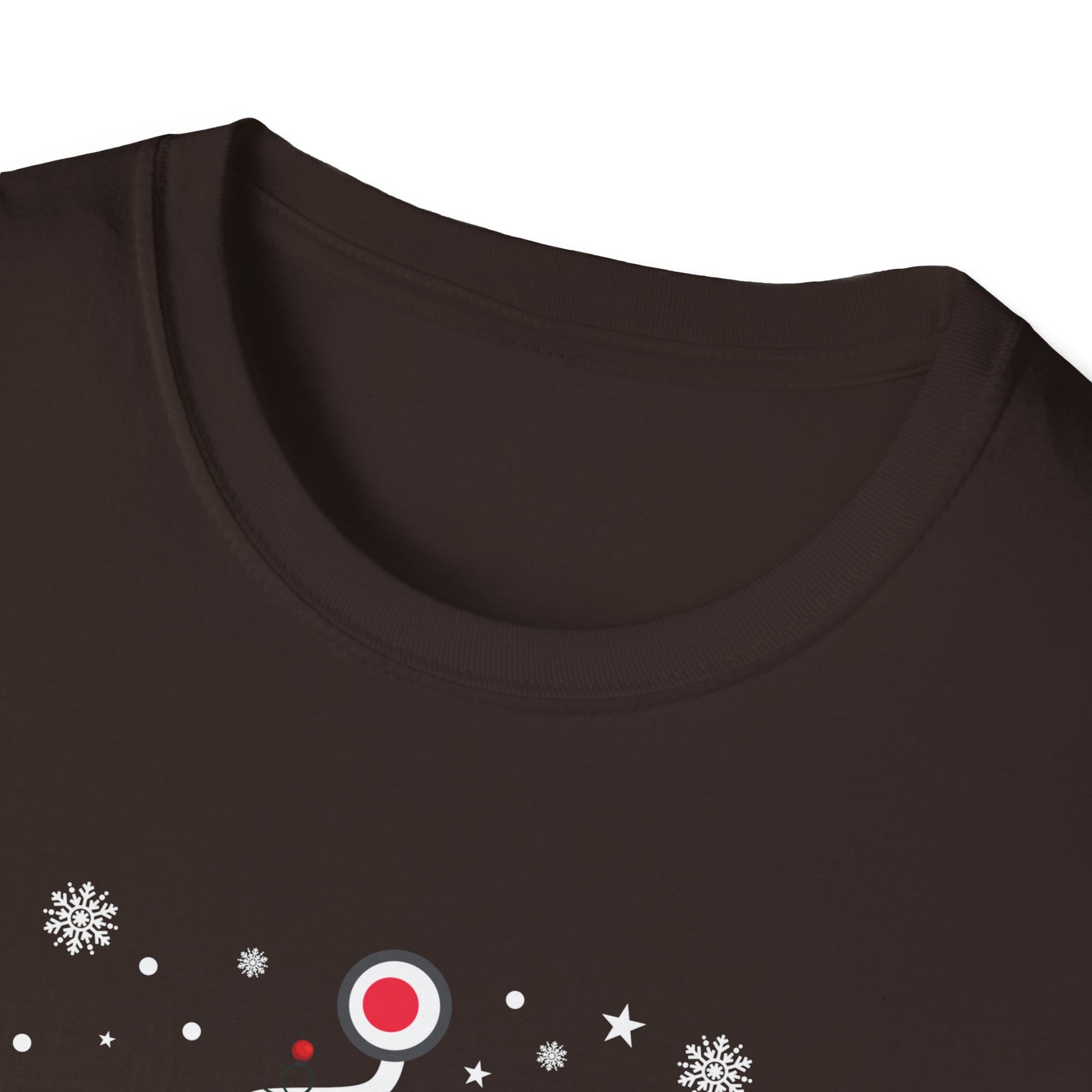 Nurse Christmas T-Shirt — Festive Holiday Tree & Medical Icons Tee
