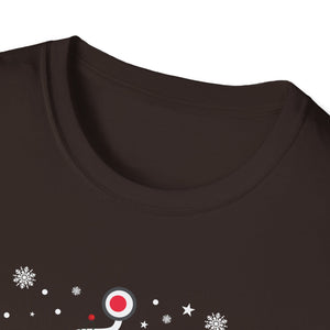 Nurse Christmas T-Shirt — Festive Holiday Tree & Medical Icons Tee