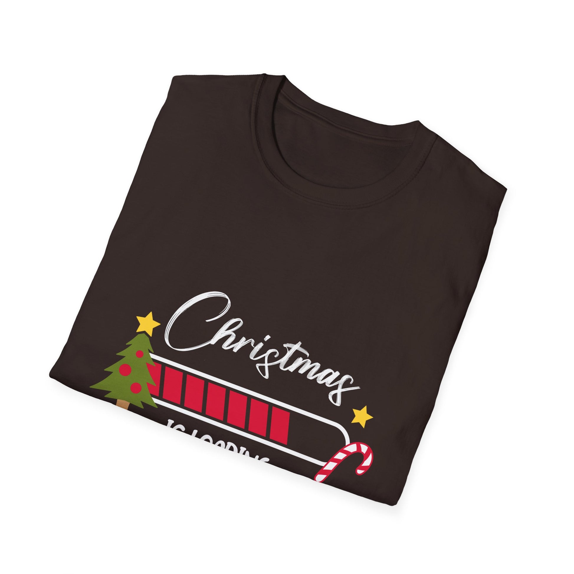 Christmas is loading  Christmas Tree Design  Christmas Unisex T-Shirt