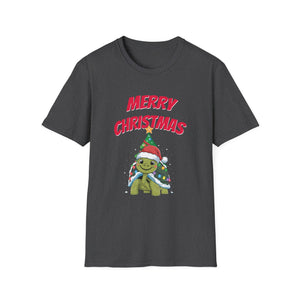 Xmas Turtle Christmas Tree Funny Christmas Merry Christmas Unisex T-Shirt