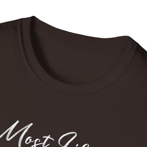 Most Likely To Pet The Reindeer Funny Christmas 2023 T-Shirt