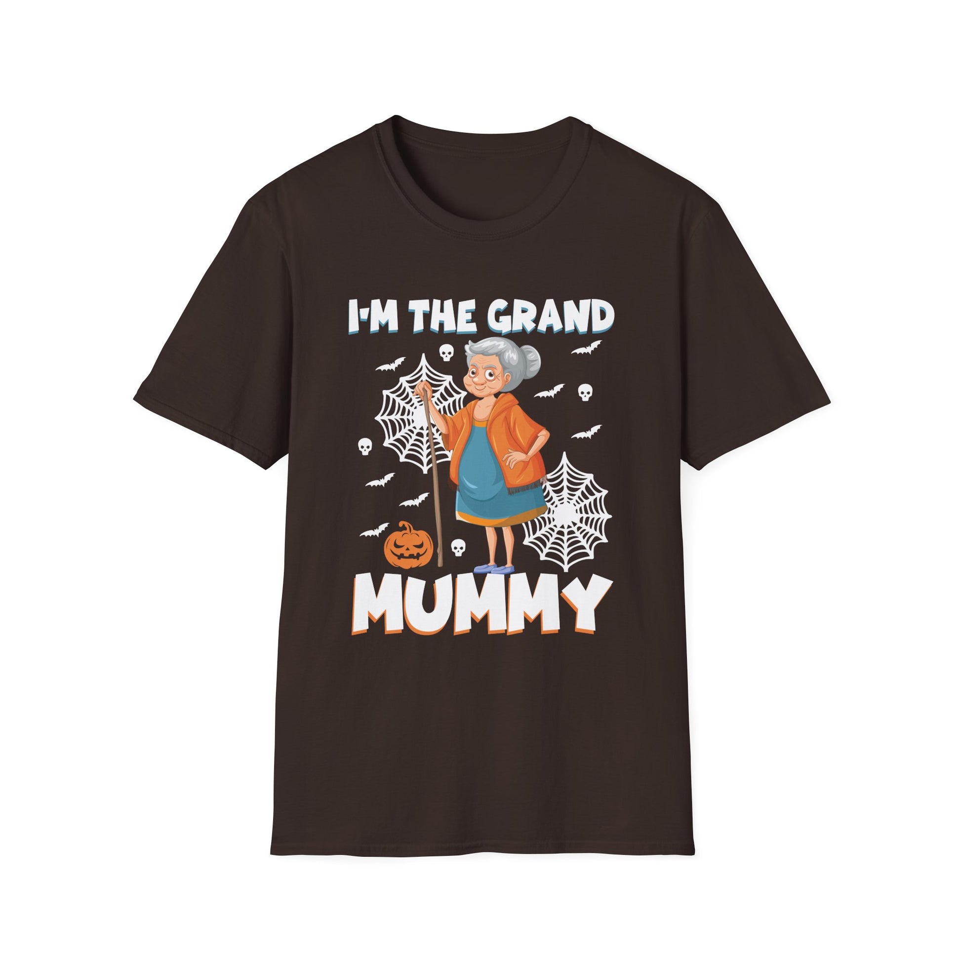 Halloween I'm The Grandma Grandma Halloween T-Shirt Unisex Softstyle T-Shirt